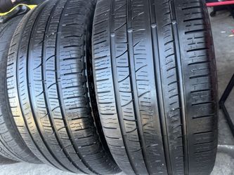 2 used tires 255/45r20 Pirelli 🤑free installation and balance ‼️👌