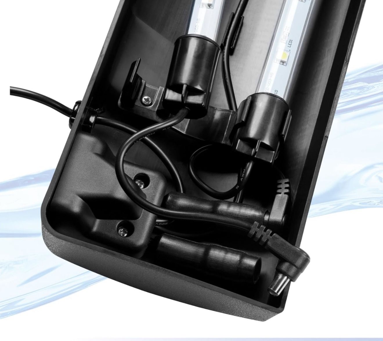 Aqueon LED Fish Tank Aquarium Strip Light Fixture/Hood