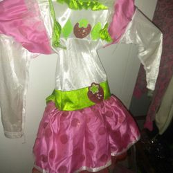 Strawberry shortcake costume 4t 5t