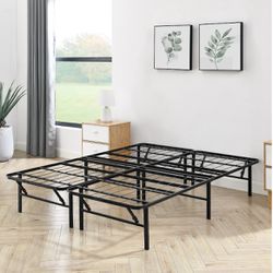 Queen Size Foldable, Metal Bed Frame