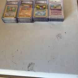 Graded Pokémon Cards (READ DESCRIPTION)