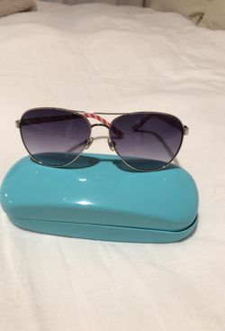 Kate spade aviator with case