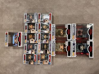 stranger things funko pop lot
