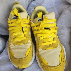 PUMA × Pokémon: Pikachu RS-X Yellow Sneakers - Youth Size 5 