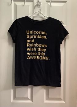 Cat & Jack brand black t-shirt