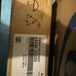 2017-2018 Kia Optima Hybrid Camshaft Exhaust/intake