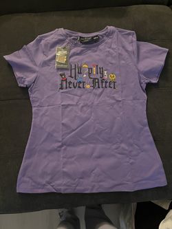 Loungefly Stitch Shoppe Disney Villains' Library Books T-Shirt XL