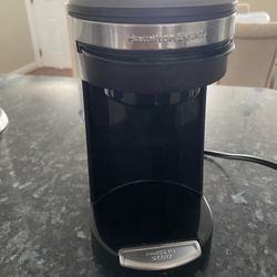 Hamilton Beach One Cup Pod Coffee Maker