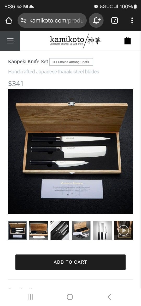 Knife Set.