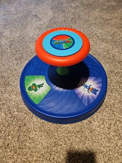Brand New Playskool PJ Masks Sit 'n Spin Musical Classic Spinning Activity Toy for Toddlers Ages 18 Months and Up
