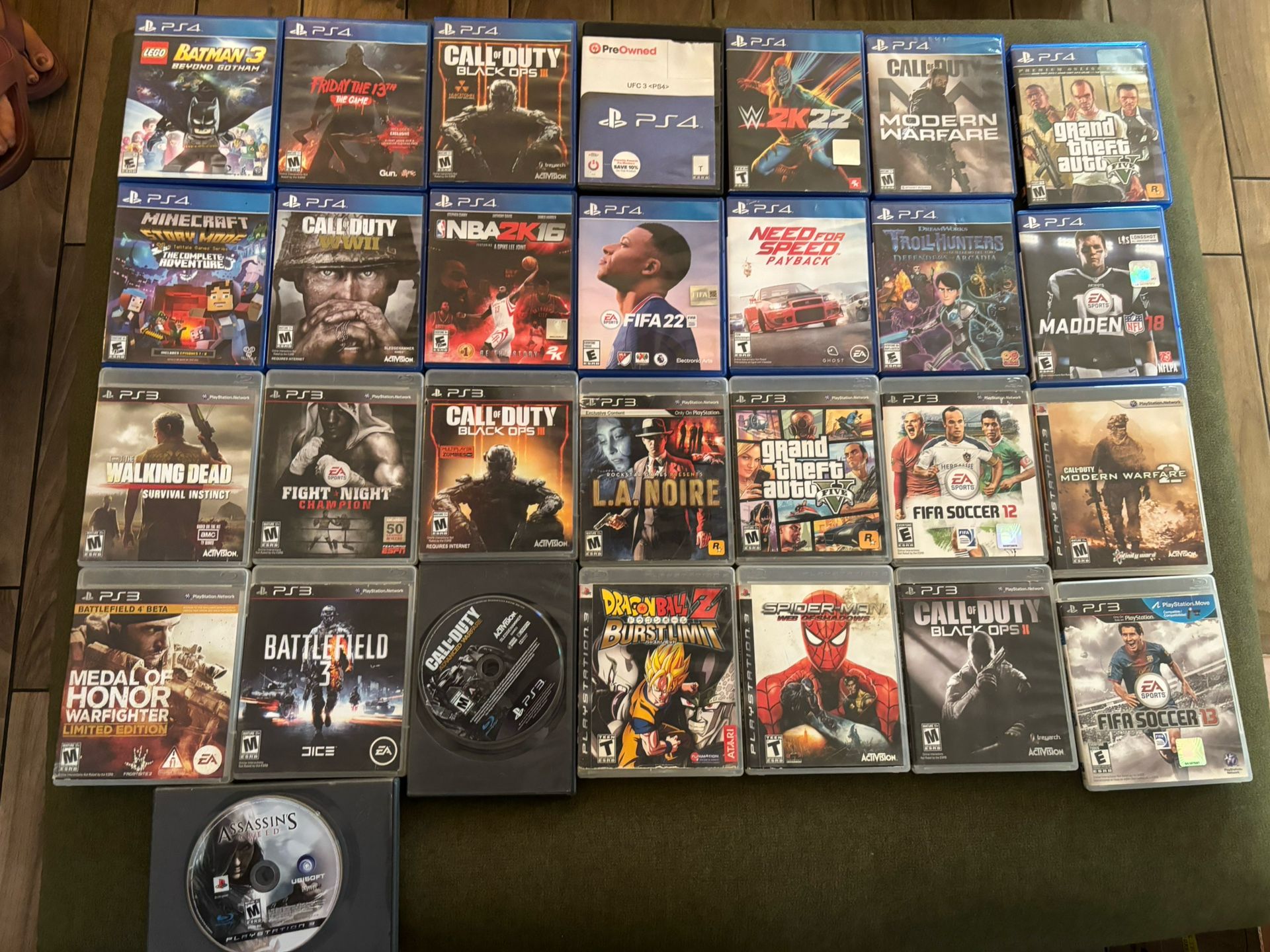 Ps4 And PS3 Games