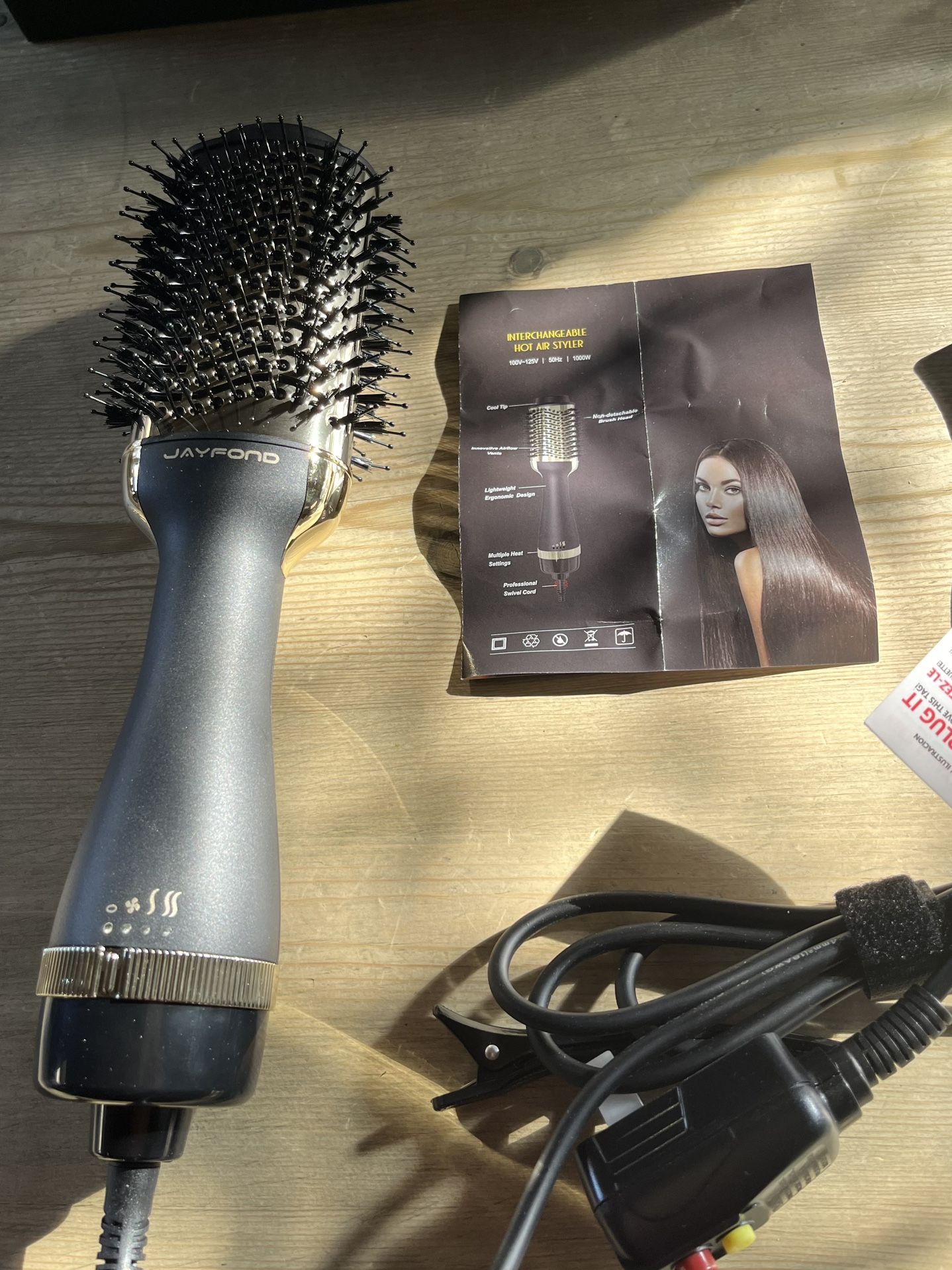 Hot Air Styling Hair Brush 