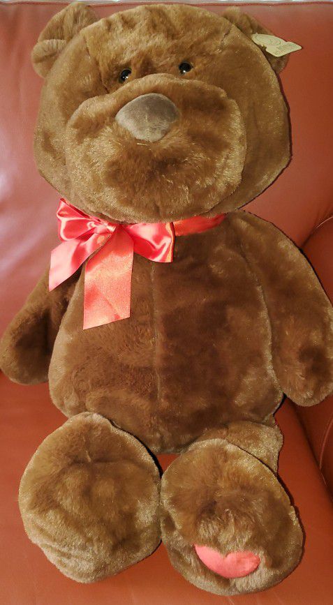 New With Tags Large 3 Foot  Teddy Bear