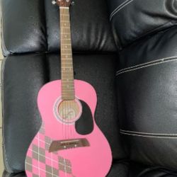 Pink First Act Guitar 