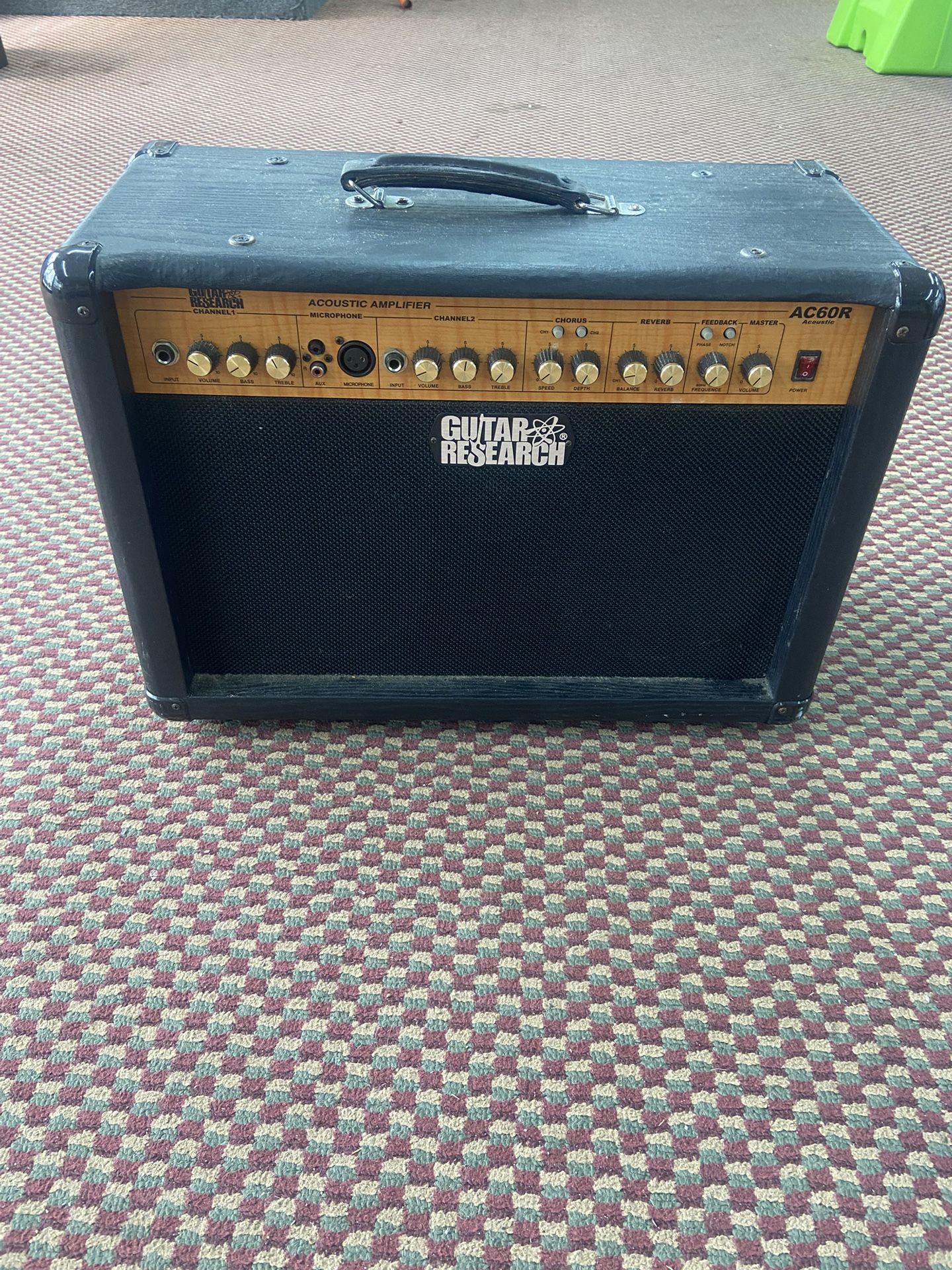 Guitar Research AC60R 2003 Wood/Black Amplifier