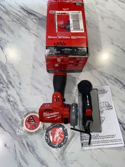 Milwaukee M12 fuel 3” cut off saw