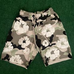 Bape x denim tears shorts