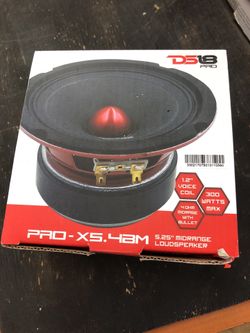 DS18 5.25” pro midrange loudspeakers