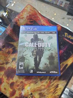 Call of Duty: Modern Warefare - Remastered - Sony PlayStation 4
