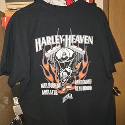 2013 Harley-Davidson Motor Cycles  Australia T-Shirt Size.xl