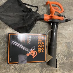 Leaf Vacuum/Mulcher and Blower Combo (corded)