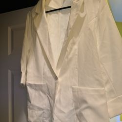 Two White New Blazers