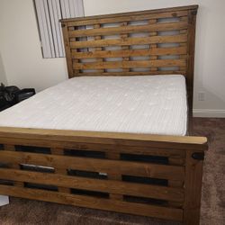 Cal King Bed Frame And Mattress 