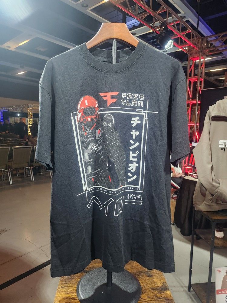 HALO CHAMPIONSHIP BLACK GRAPHIC MENS TEE