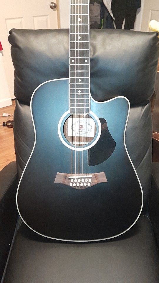 Vangoa electric-acoustic 12 string guitar