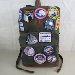 United by Blue Multipurpose Leather Bottom Canvas Backpack


