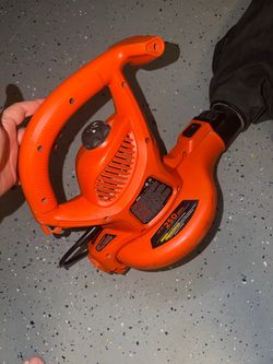 Black & Decker BV6000 Electric Leaf Blower and Vacuum UNTESTED