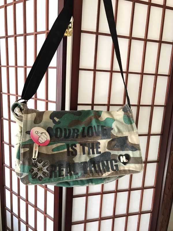 L.A.M.B Gwen Stefani line Messenger Bag