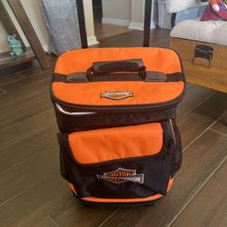 New Harley Davidson Insulated Rolling Cooler Backpack