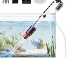 36 Electric Aquarium Vacuum Gravel Cleaner 