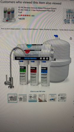 5 stage Reverse Osmosis Water Filtration