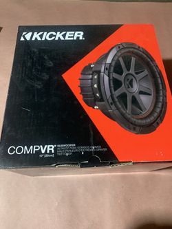 10” Kicker Comp VR & 10” Kicker Radiator