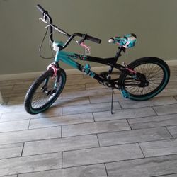 Kent Tempest 20" BMX - Black/Aqua