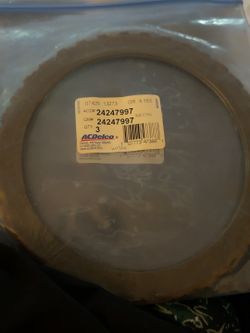 Genuine GM ACDelco 24247997 Automatic Transmission 3-5-Reverse Clutch Plates - 3 Pack