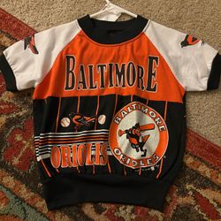 1990 Baltimore Orioles toddler t-shirt Sz 6/8t