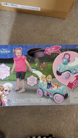 Brand new Disney Frozen Musical winter coach