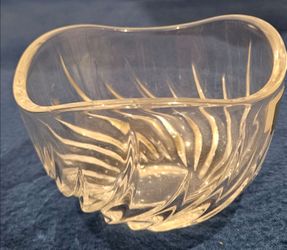 Mikasa Germany Crystal Swirl Bowl Excellent condition made in Germany