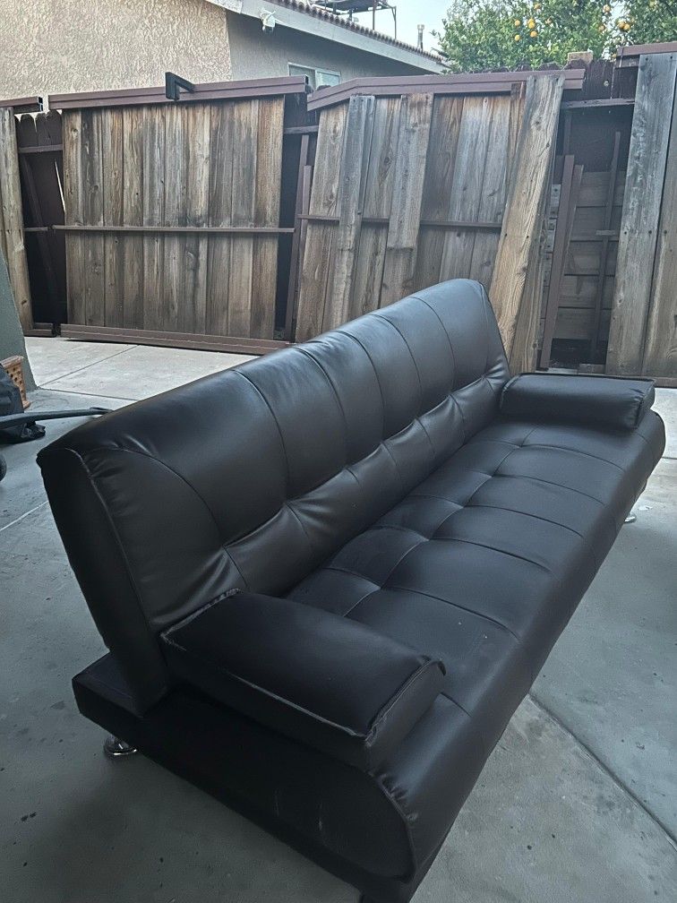 Leather Futon