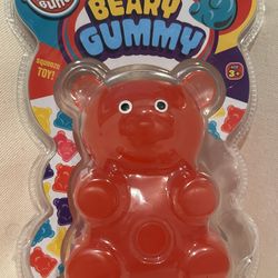 Jumbo Squishy Gummy Bear Toy, Squeeze Stretchy Bear Stress Relief & Sensory Toy. Squishy Toys, Fidget Toys for Boys and Girls 