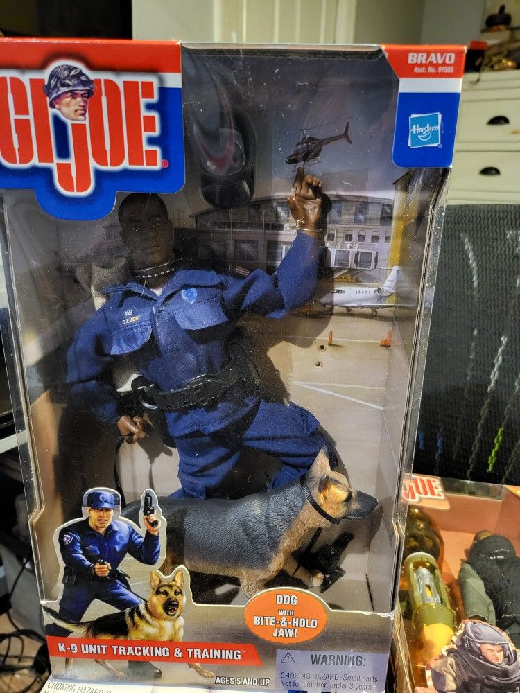 希少GI Joe K-9 Unit Tracking & Training