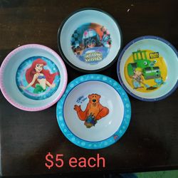 Plastic Kid Bowls