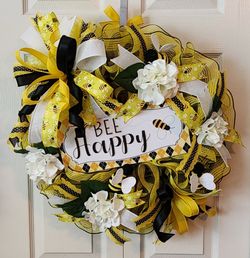 Bee Wreath