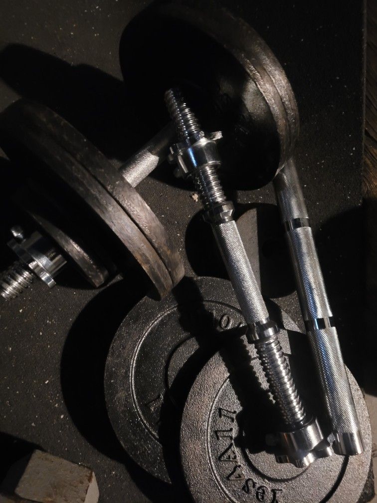 52.5lbs dumbells Weights