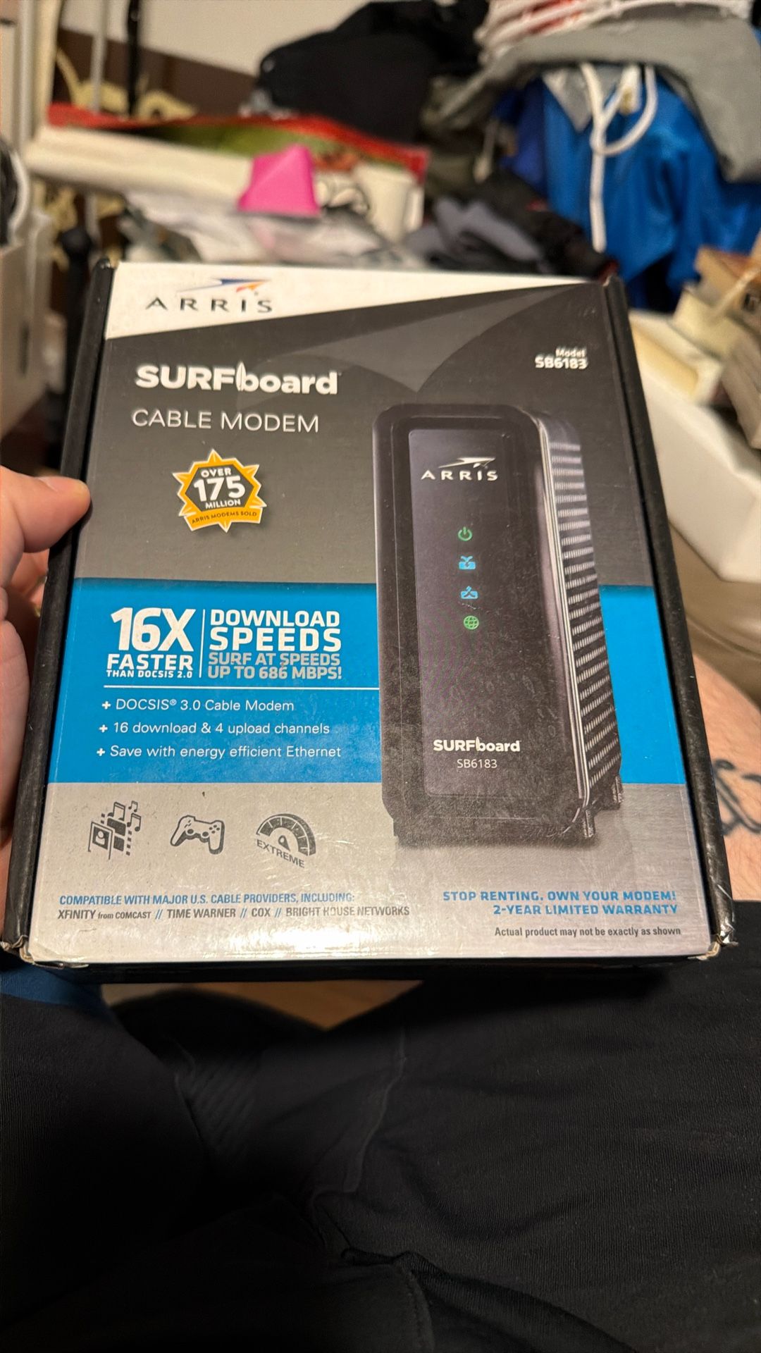 Arris Surfboard Cable Model Sb6183