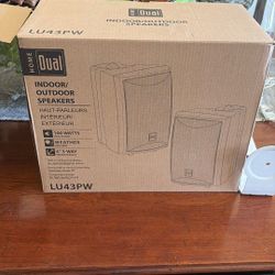 Home Dual Indoor Outdoor 100w Speakers 