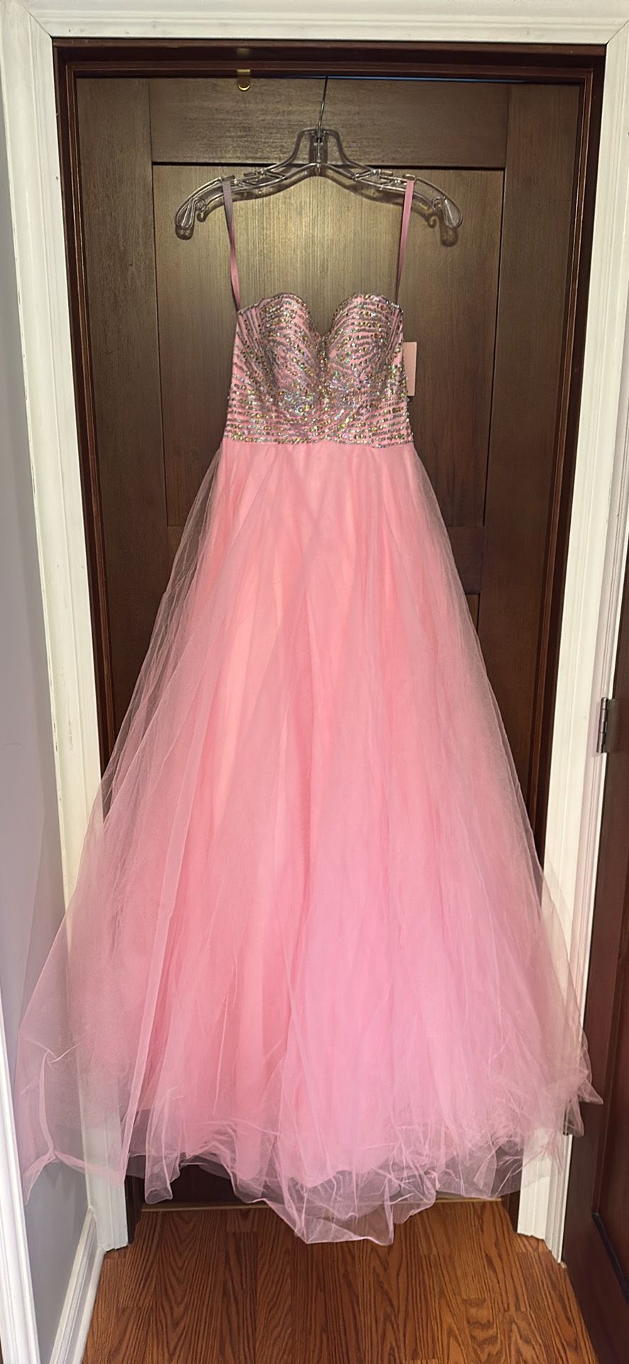 Pink Fluffy Dress